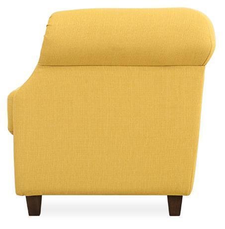 Диван прямой Бруклин желтого цвета - лучшие Прямые диваны в INMYROOM