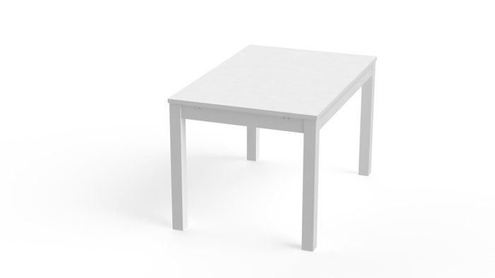 Раскладной обеденный стол Вардиг М белого цвета