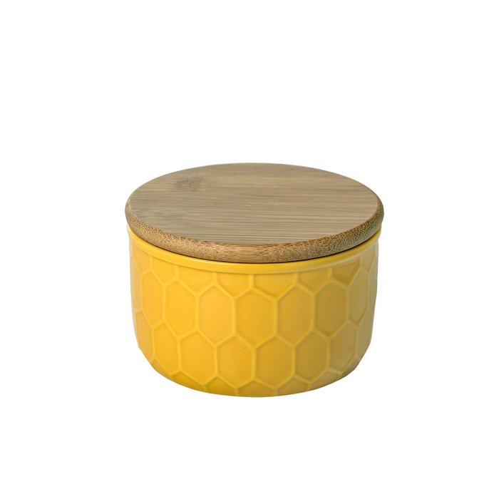 Ёмкость для хранения Honeycomb Жёлтая Маленькая - купить Емкости для хранения по цене 595.0