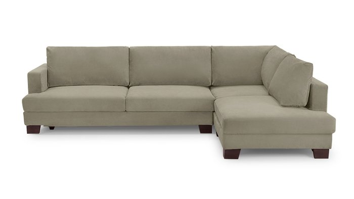 Угловой диван-кровать Марсель бежевого цвета - лучшие Угловые диваны в INMYROOM