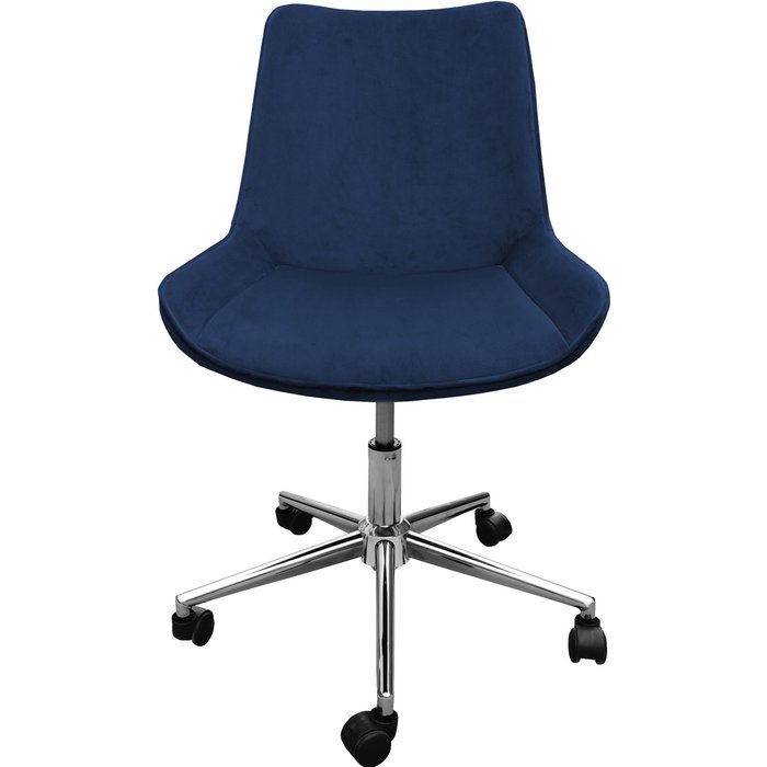 Стул офисный Lumier темно-синего цвета - купить Офисные кресла по цене 9860.0