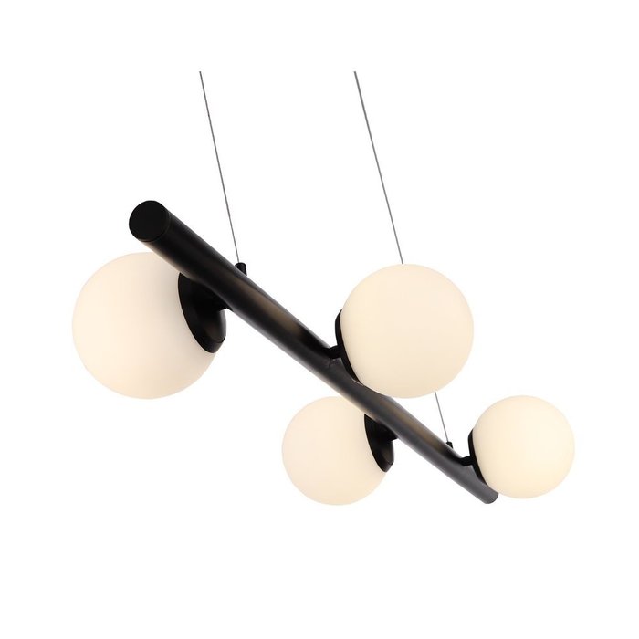 Подвесная светодиодная люстра Donolo с белыми плафонами - купить Подвесные люстры по цене 30070.0