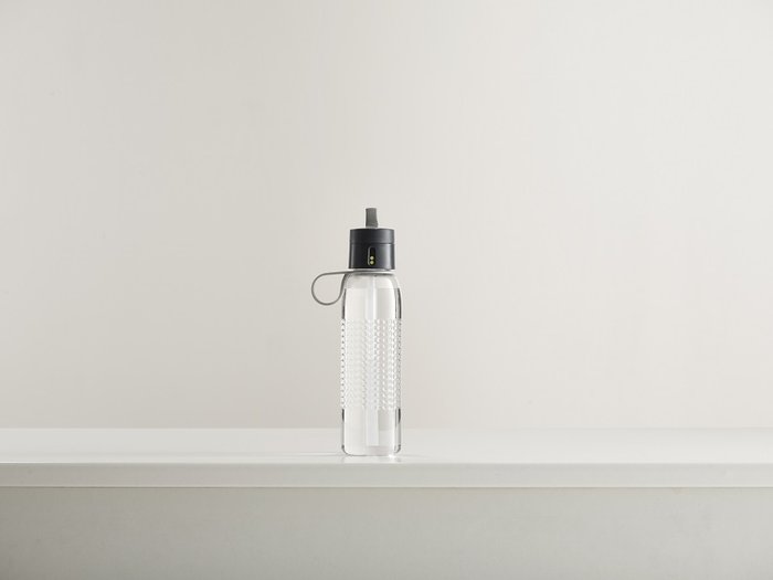 Бутылка для воды Dot Active серая - лучшие Емкости для хранения в INMYROOM