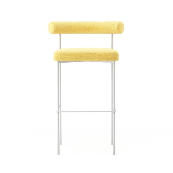 Стул барный Air желтого цвета - лучшие Барные стулья в INMYROOM