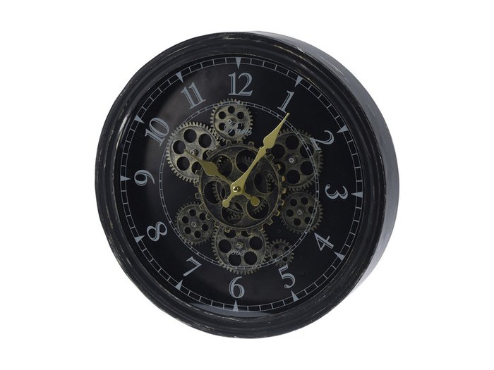 Часы настенные Movement черного цвета - купить Часы по цене 4990.0