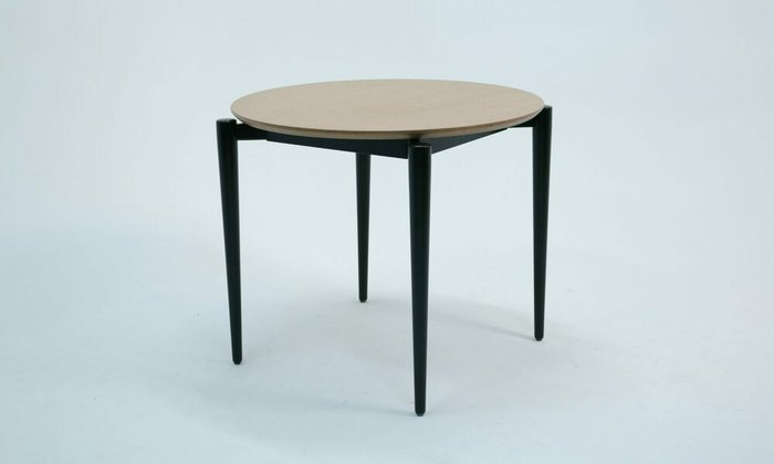 Обеденный стол Pawook К 90 черно-бежевого цвета - купить Обеденные столы по цене 22900.0