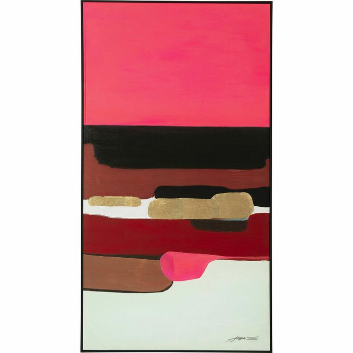 Картина Abstract в раме из полистирола