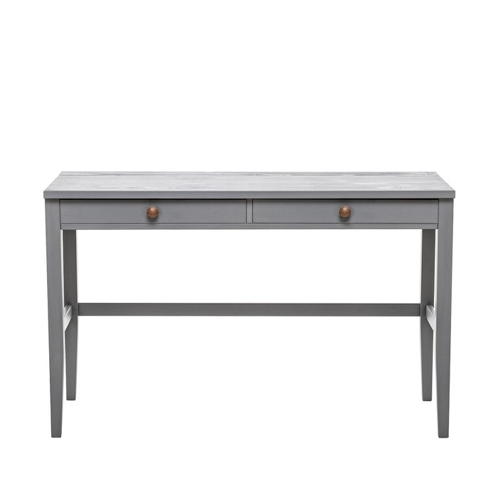 Стол письменный Мира серого цвета - купить Письменные столы по цене 19590.0