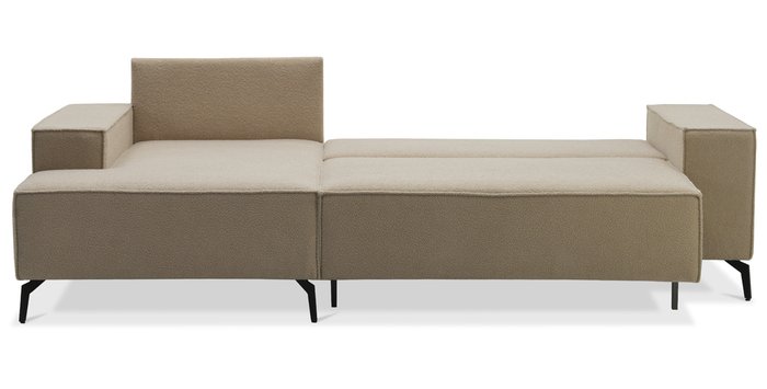 Угловой диван-кровать Раушен бежевого цвета - лучшие Угловые диваны в INMYROOM