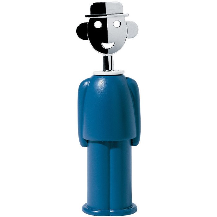 Штопор Alessi alessandro m синий Штопор Alessi alessandro m синий