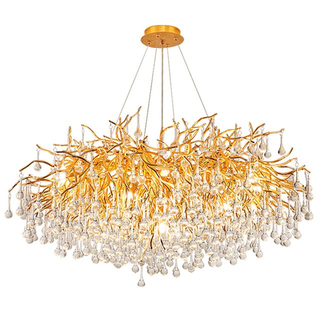Люстра Droplet Chandelier oval L100 - купить Подвесные люстры по цене 134860.0