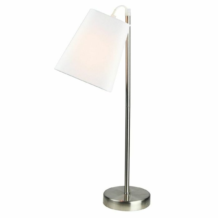 Настольная лампа Hall 10185/L White (ткань, цвет белый) Настольная лампа Hall 10185/L White (ткань, цвет белый)