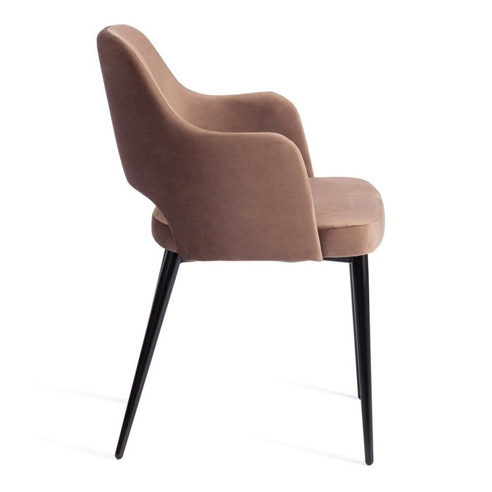 Набор из четырех стульев Valkyria кориневого цвета - лучшие Обеденные стулья в INMYROOM