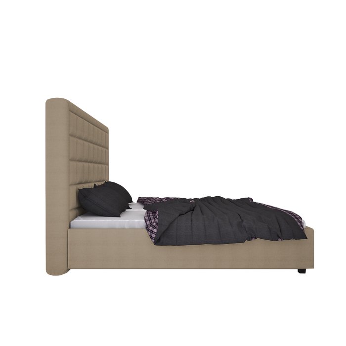 Кровать Elizabeth Коричнево-Серый 160х200  - лучшие Кровати для спальни в INMYROOM