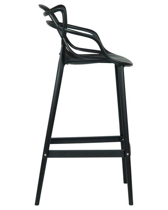 Стул барный Contrast черного цвета - лучшие Барные стулья в INMYROOM