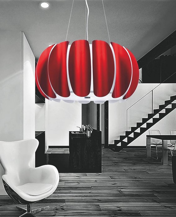 Подвесной светильник Lumina Deco Bellmaria LDP 7788-500 RD - лучшие Подвесные светильники в INMYROOM