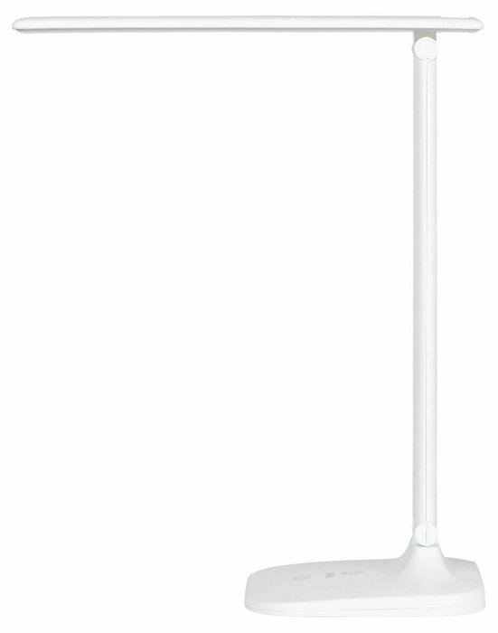 Настольная лампа NLED-510 Б0057202 (пластик, цвет белый) - купить Рабочие лампы по цене 1998.0