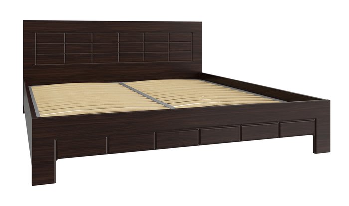 Кровать Изабель 180х200 темно-коричневого цвета - лучшие Кровати для спальни в INMYROOM