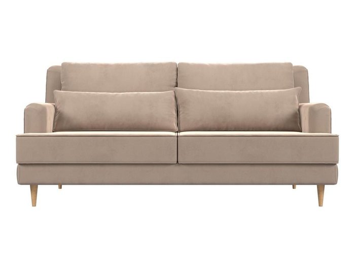 Прямой диван Джерси бежевого цвета - купить Прямые диваны по цене 41999.0