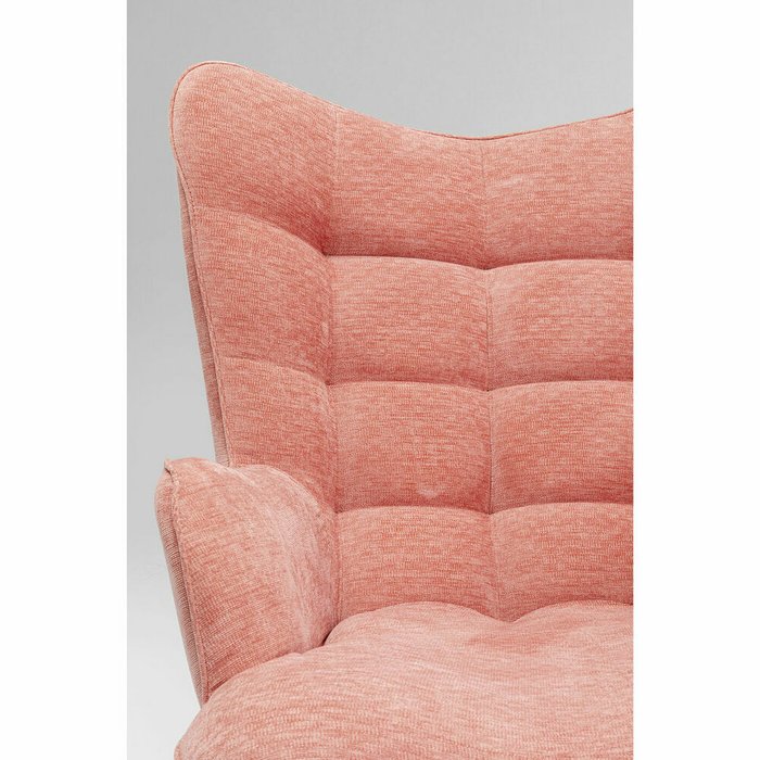 Кресло вращающееся Oscar розового цвета - лучшие Интерьерные кресла в INMYROOM