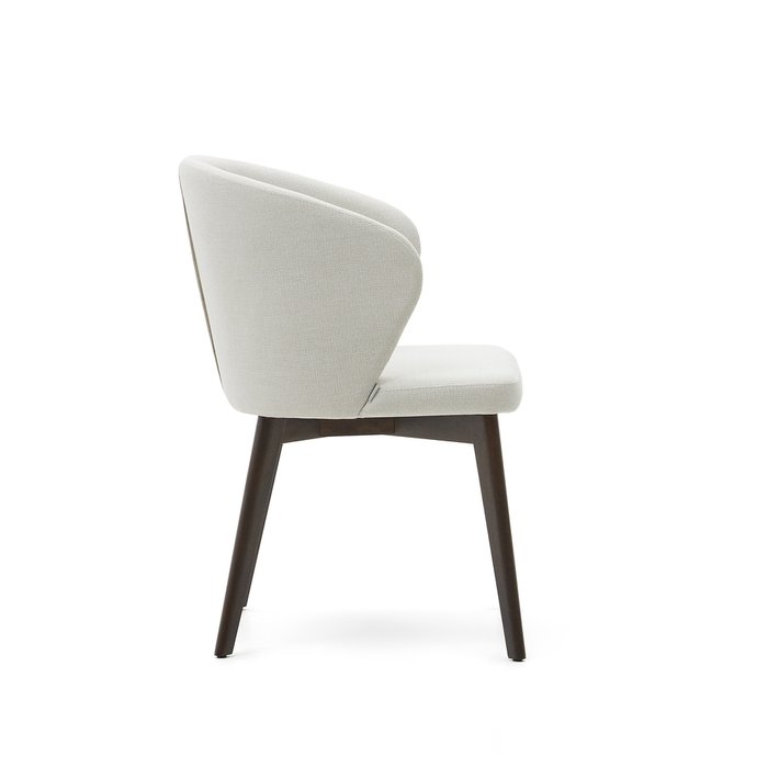 Стул Darice светло-бежевого цвета с коричневыми ножками - купить Обеденные стулья по цене 54990.0