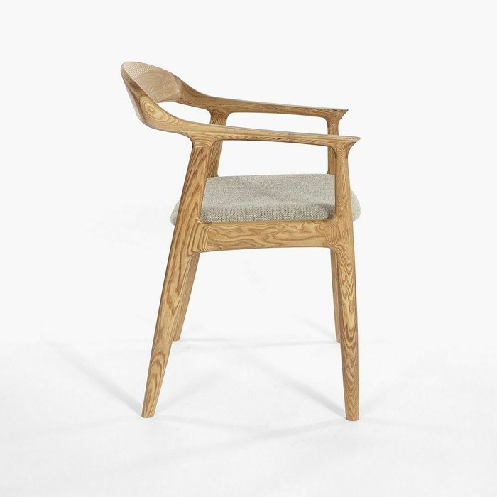 Стул Бароло бежево-серого цвета - лучшие Обеденные стулья в INMYROOM