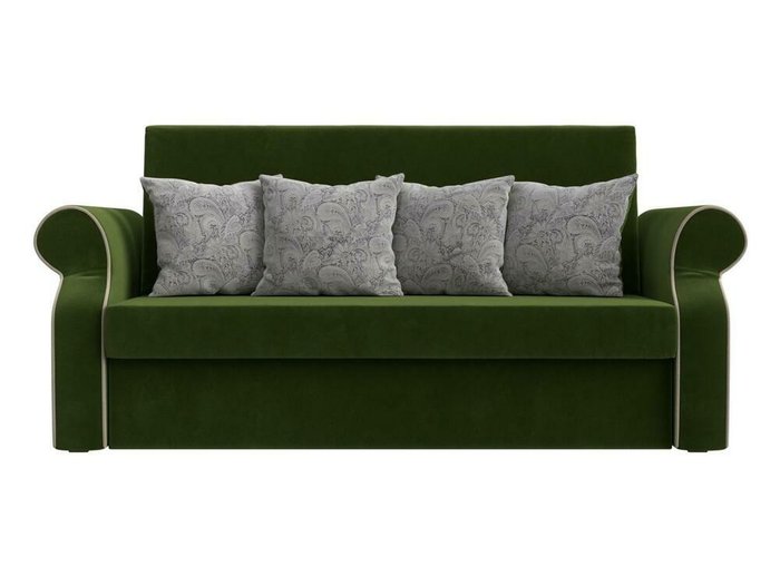 Диван-кровать Софт зеленого цвета - купить Прямые диваны по цене 39990.0