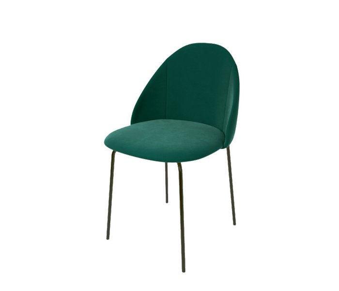 Стул Монти изумрудного цвета - лучшие Обеденные стулья в INMYROOM