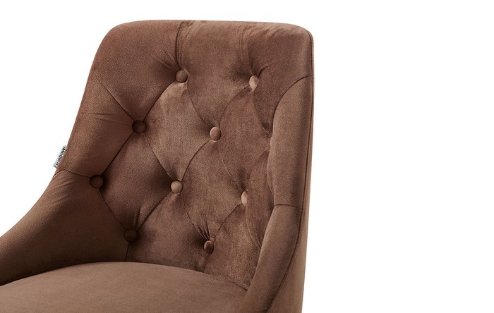 Кресло Aida коричневого цвета - лучшие Офисные кресла в INMYROOM