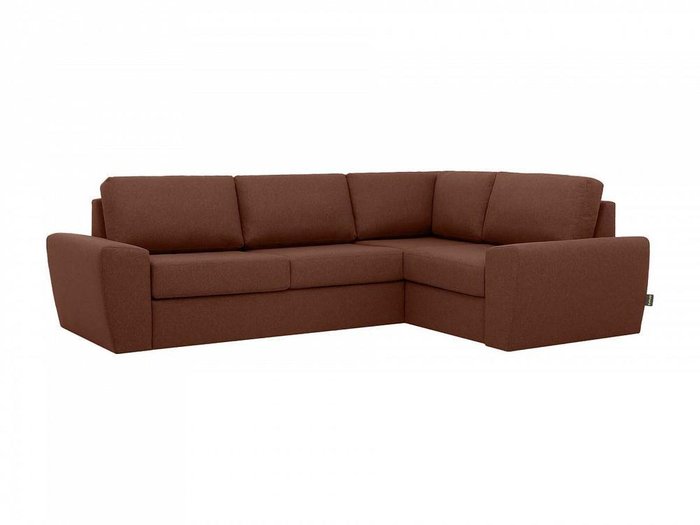 Угловой диван-кровать Peterhof коричневого цвета - купить Угловые диваны по цене 199710.0