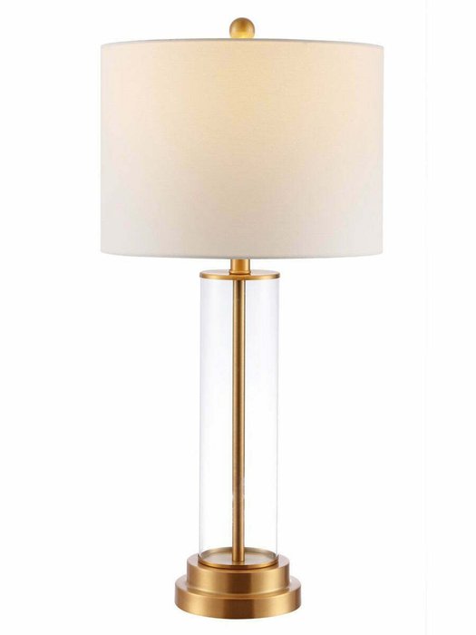 Настольная лампа Линетт золотого цвета - купить Настольные лампы по цене 19201.0