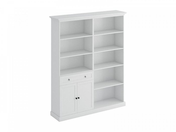Книжный шкаф Caprio белого цвета