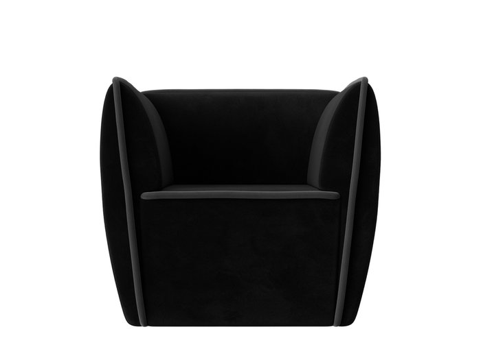Кресло Бергамо черного цвета - купить Интерьерные кресла по цене 23999.0