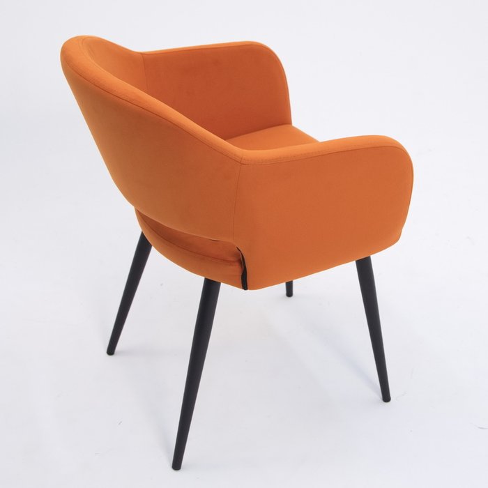 Обеденный стул Пичч оранжевого цвета - купить Обеденные стулья по цене 9900.0