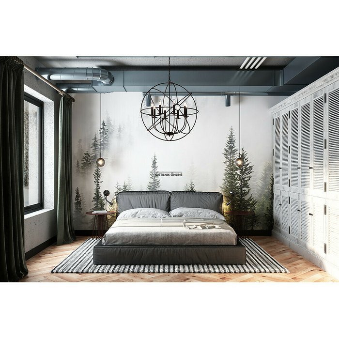 Подвесная люстра Loft IT Castle Brown - лучшие Подвесные люстры в INMYROOM Подвесная люстра Loft IT Castle Brown - лучшие Подвесные люстры в INMYROOM