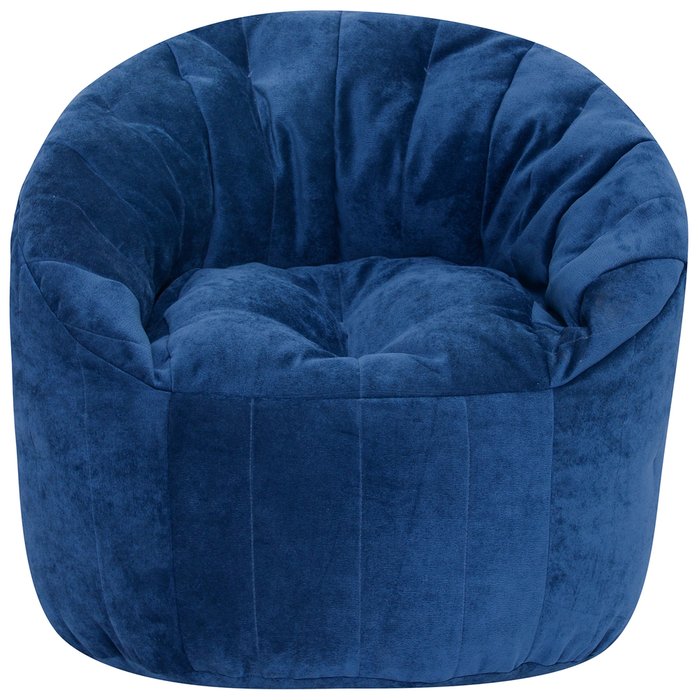Кресло-пенек Австралия синего цвета - лучшие Бескаркасная мебель в INMYROOM