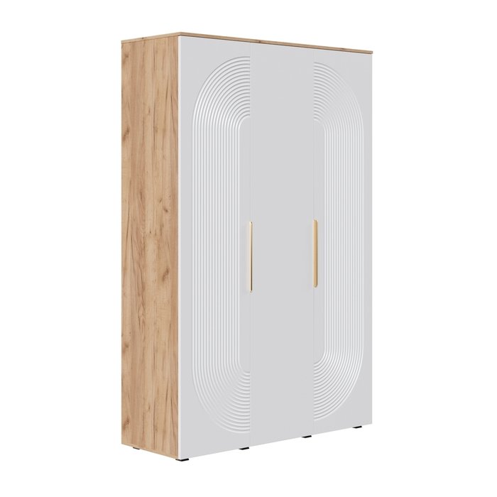 Распашной шкаф Ингрия Luxe 7 белого цвета Распашной шкаф Ингрия Luxe 7 белого цвета