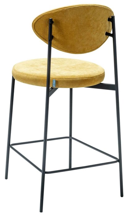 Полубарный стул Gawaii желтого цвета - лучшие Барные стулья в INMYROOM