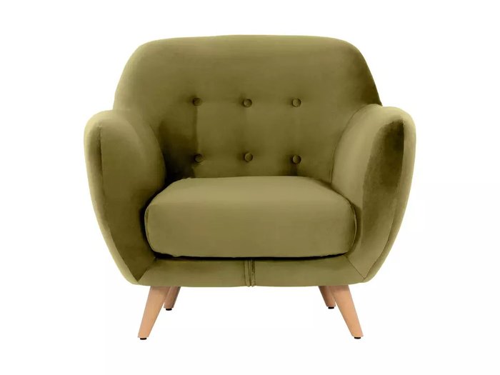 Кресло Loa зеленого цвета - купить Интерьерные кресла по цене 36900.0