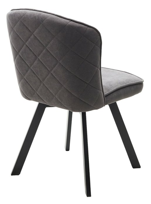 Стул поворотный Mode темно-серого цвета  - лучшие Обеденные стулья в INMYROOM