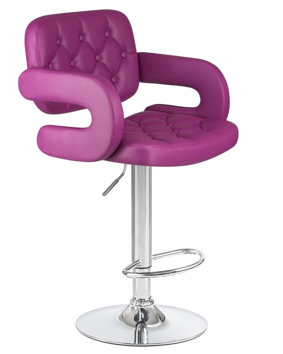 Стул барный Tiesto фиолетового цвета - купить Барные стулья по цене 10080.0