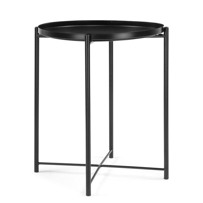 Сервировочный стол Tray 1 черного цвета - лучшие Сервировочные столики в INMYROOM
