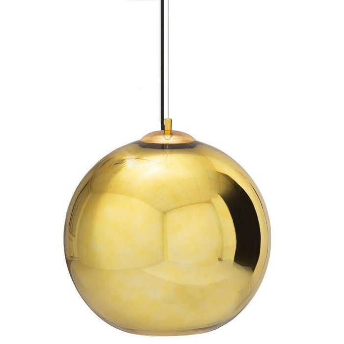 Подвесной светильник Copper Shade золотого цвета - купить Подвесные светильники по цене 15140.0