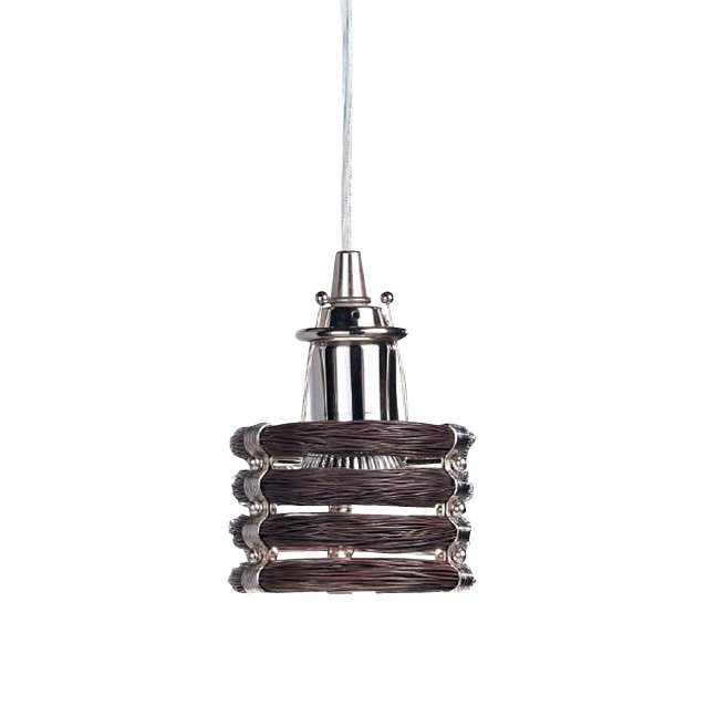 Подвесной светильник Lamp International ALET из латуни и полированного никеля