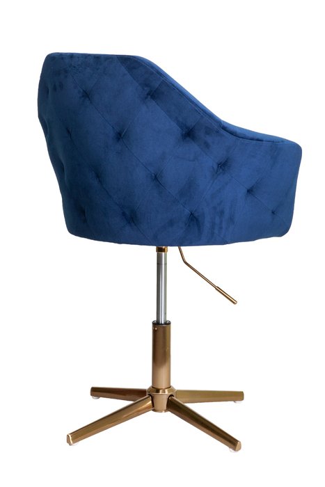 Стул поворотный Dubai синего цвета - купить Офисные кресла по цене 23150.0