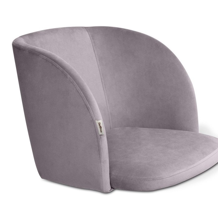 Стул офисный подъемно-поворотный Giausar сиреневого цвета - купить Офисные кресла по цене 12895.0