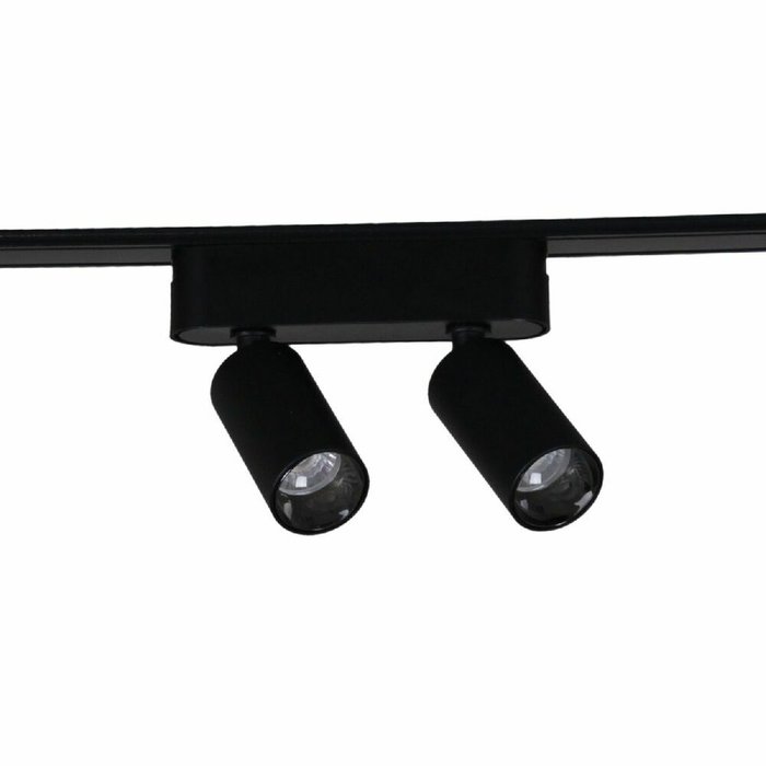 Трековый магнитный светильник Reluce 13005-9.3-002UR magnetic LED2x5W BK Трековый магнитный светильник Reluce 13005-9.3-002UR magnetic LED2x5W BK