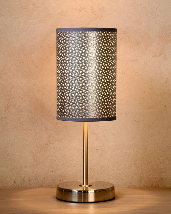 Настольная лампа Moda 08500/81/36 (пластик, цвет серый) - купить Настольные лампы по цене 4700.0