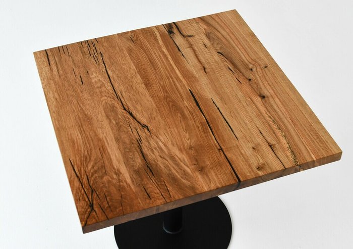 Обеденный стол Quadrate черно-коричневого цвета - купить Обеденные столы по цене 44900.0