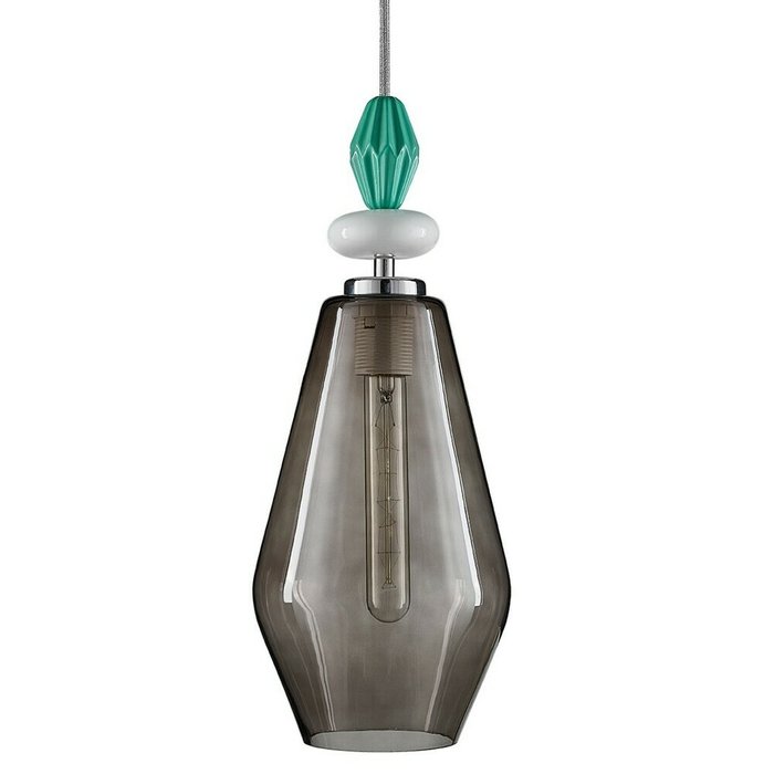 Подвесной светильник Amphora серого цвета - купить Подвесные светильники по цене 7650.0
